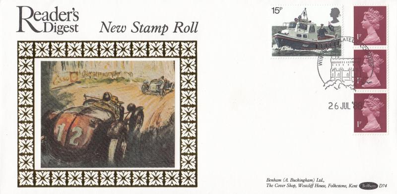 1988 (07) Readers Digest Coil - Benham D74 - Windsor Counter H/s