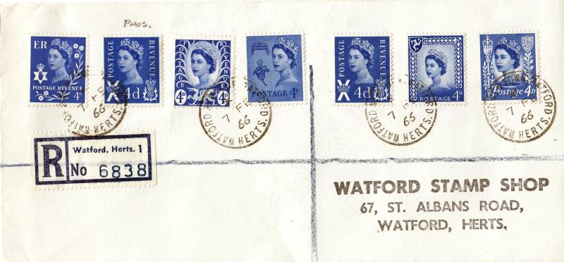 1966 (02) Regional 4d's - ALL Seven Versions - Newtown, Watford CDS