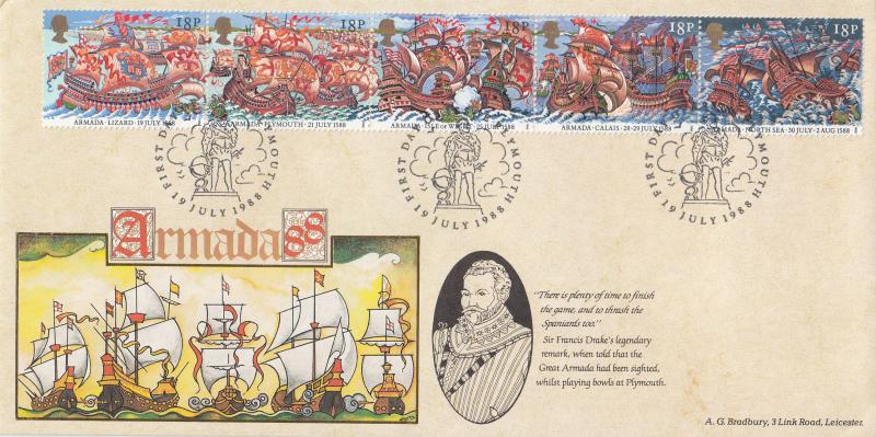 1988 (07) Armada - Bradbury LFDC 70 Special - Plymouth (Statue) H/S