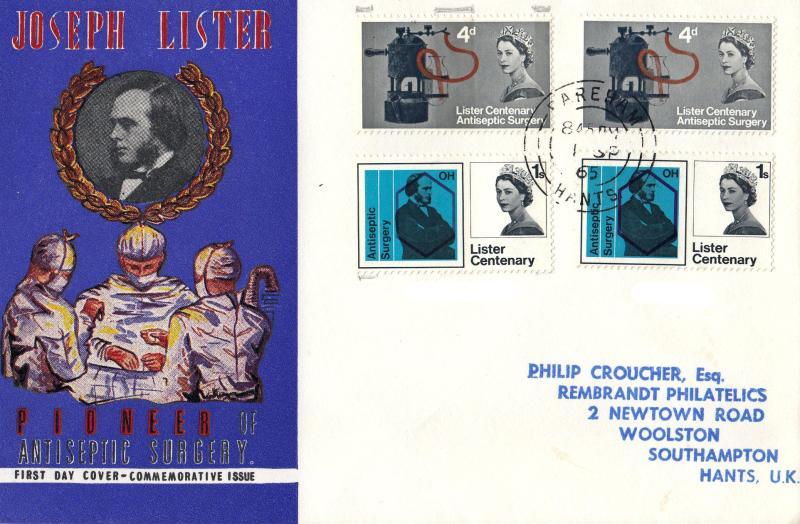 1965 (09) Lister - Ord & Phosphor - Connoisseur - Fareham CDS