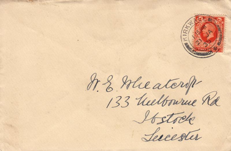 1935 (01) Photogravure 2d Orange Definitive - Plain - Kirkwall CDS