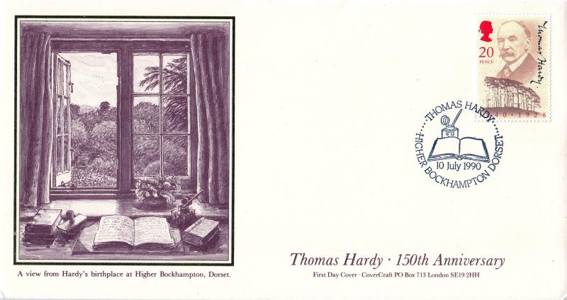 1990 (07) Thomas Hardy - Covercraft 'Higher Bockhampton' Official