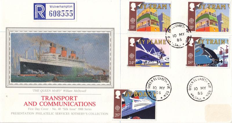 1988 (05) Transport - Sotheby's PPS 'Silk' - Queen Elizabeth Ave CDS