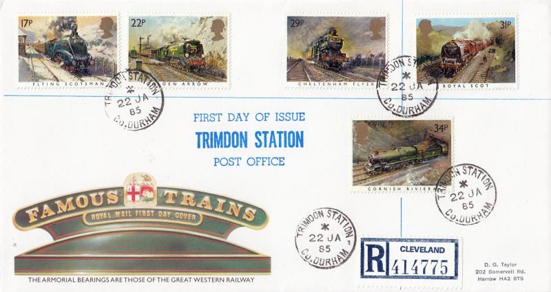 1985 (01) Famous Trains - RM - Trimdon Station CDS