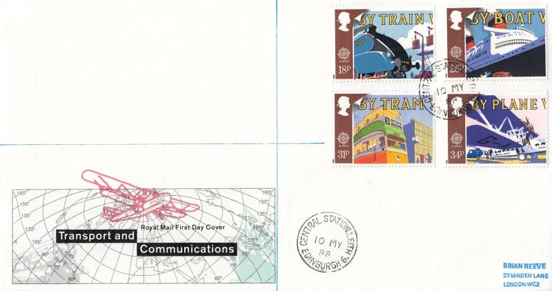 1988 (05) Transport - RM - Central Station, Edinburgh CDS