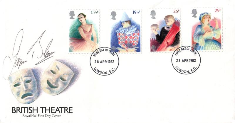 1982 (04) Theatre - RM - London EC FDI - Signed by the late James Bolam