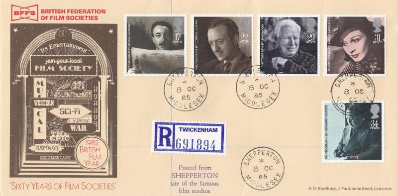 1985 (10) Films - Bradbury 'BFFS' cover - Shepperton CDS