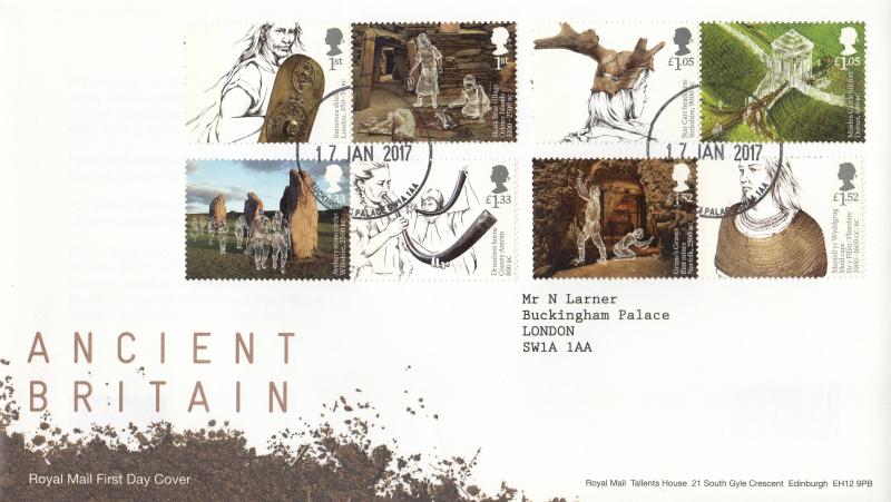 2017 (01) Ancient Britain - RM - Buckingham Palace CDS