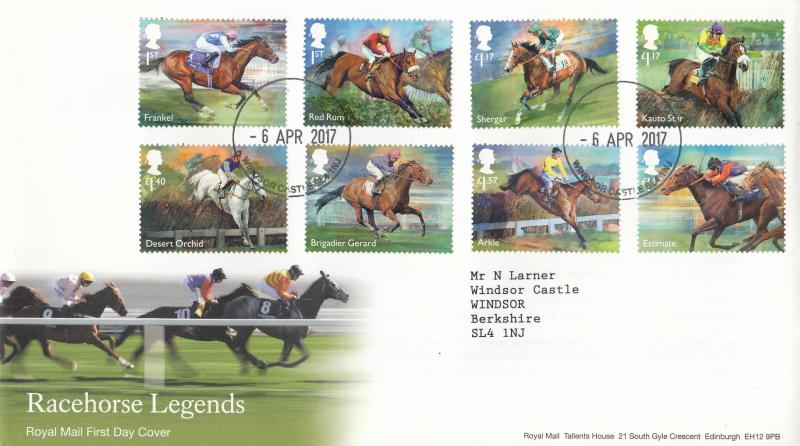 2017 (04) Racehorse Legends - RM - Windsor Castle CDS