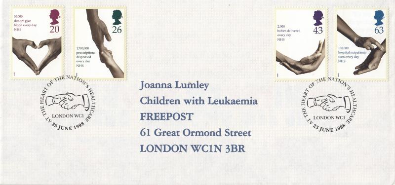 1998 (06) NHS - Children with Leukaemia Cover - Heart of The Nation's Healthcare H/S