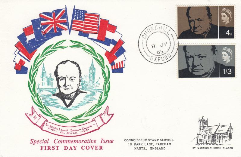 1965 (07) Churchill - Connoisseur - Phophor - Churchill, Oxford CDS