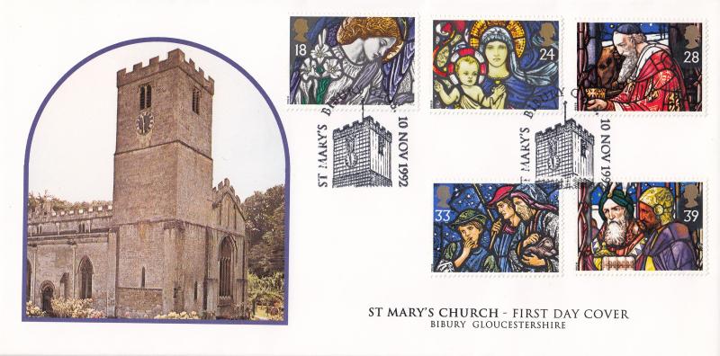 1992 (11) Christmas - Covercraft St Mary's Bibury Official