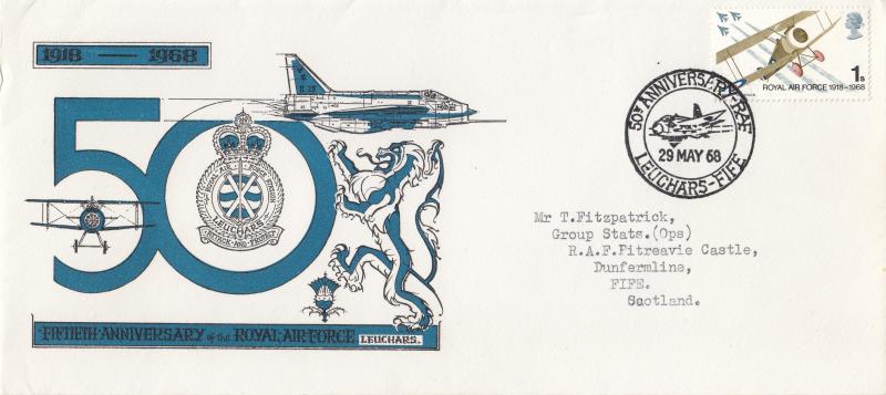 1968 (05) Anniversaries - RAF Leuchars Official - Missing Phosphor Error