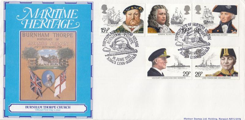 1982 (06) Maritime - Hawkwood 'Burnham Thorpe' Official
