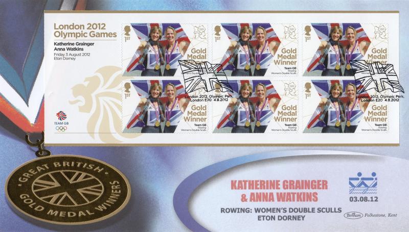 2012 (08) Olympic Gold Medal Winners - Benham BLCS 548 - Katherine Grainger & Anna Watkins