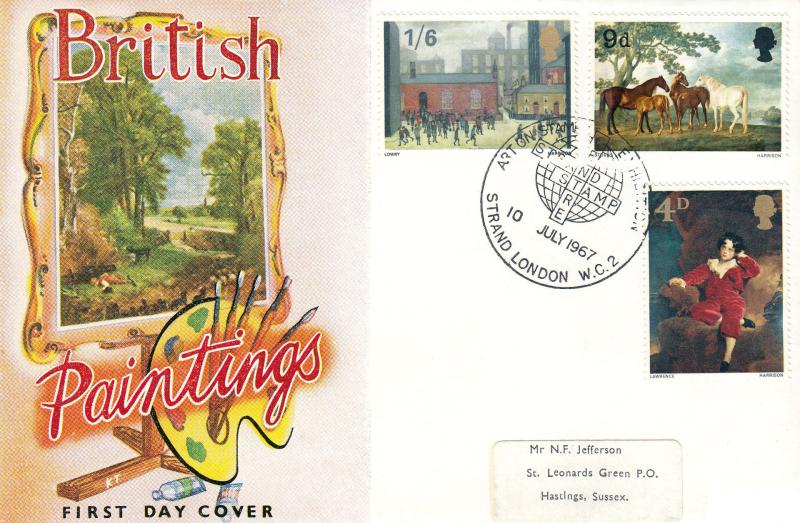 1967 (07) Paintings - Connoisseur - Art on Stamps Exhibition H/S