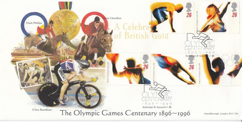 1996 (07) Olympics - Keith Prowse (Hickstead) Official (Full Set Version)