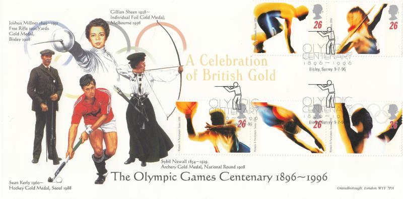 1996 (07) Olympics - Keith Prowse (Bisley) Official (Full Set Version)