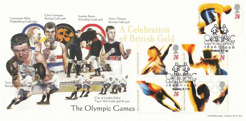 1996 (07) Olympics - Keith Prowse (Wembley) Official (Full Set Version)