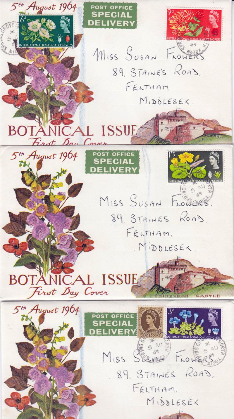 1964 (08) Botanical - Connoisseur - Non Phosphor - Spring Grove CDS