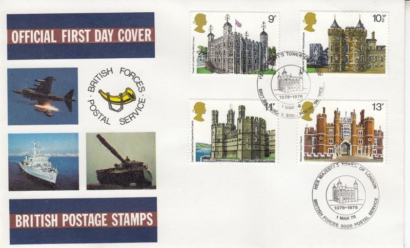 1978 (03) Buildings (Stamps) - BFPS 'Alternative' Official