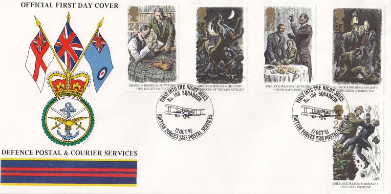 1993 (10) Sherlock Holmes - Postal & Courier 'Alternative' Official