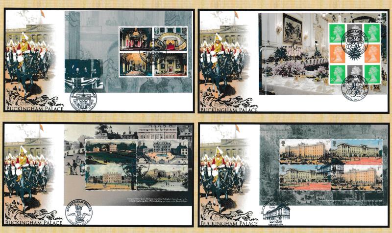 2014 (04) Buckingham Palace (PSB) - Internet 'Special' - Buckingham Palace H/S's (x 4)