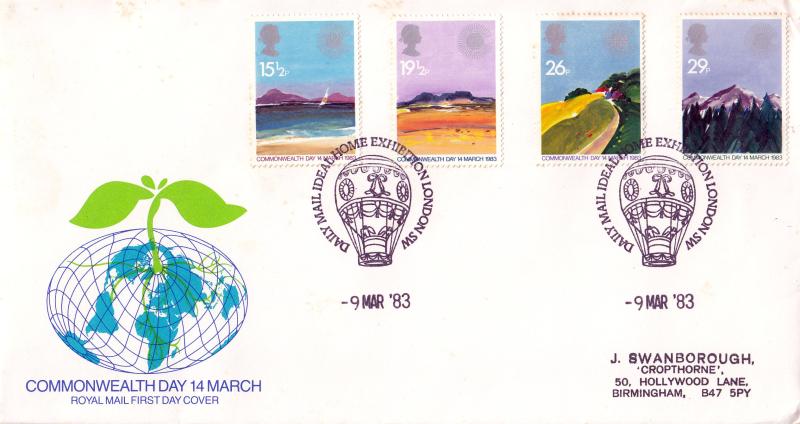 1983 (03) Commonwealth - RM - Ideal Home Exhibition H/S