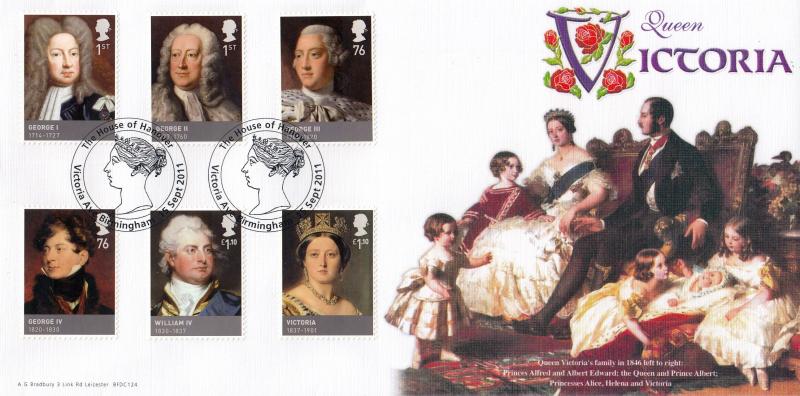 2011 (09) House of Hanover (Stamps) - Bradbury 'Birmingham' Special