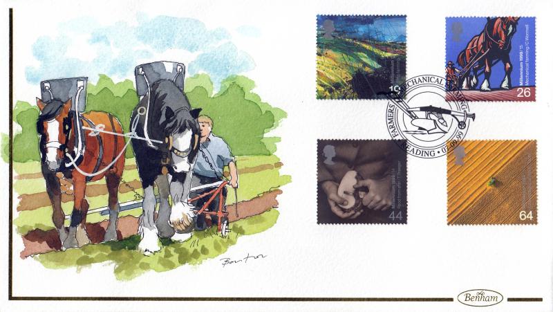1999 (09) Farmers - Benham Hand Painted (Reading) Official