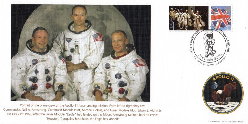 2009 (07) Moon Landing 40th Anniversary - Bradbury Apollo 11 Special - Exploration Drive H/S