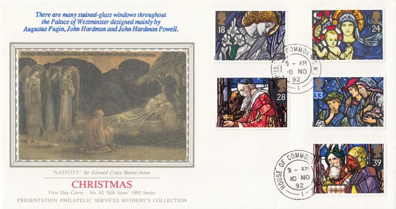 1992 (11) Christmas - PPS 'Silk' - House of Commons CDS