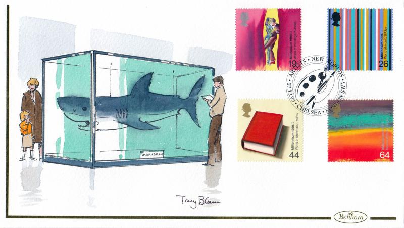 1999 (12) Artists - Benham Hand Painted (Chelsea) Official