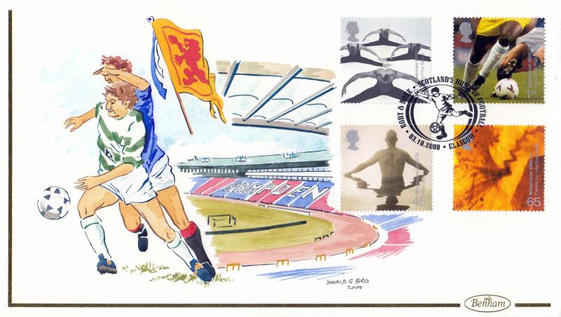 2000 (10) Body & Bone - Benham 'Hand Painted' (Glasgow) Official