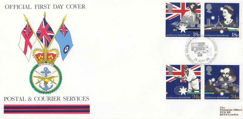 1988 (06) Australia - 'Postal & Courier Services 'Alternative' Official