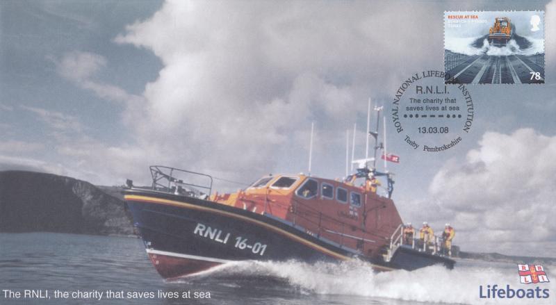2008 (03) Rescue At Sea - Internet 'RNLI Tenby' Official (s)
