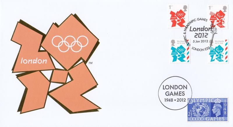 2012 (01) Olympic Emblems - Internet 'London 2012 (Torch)' Official