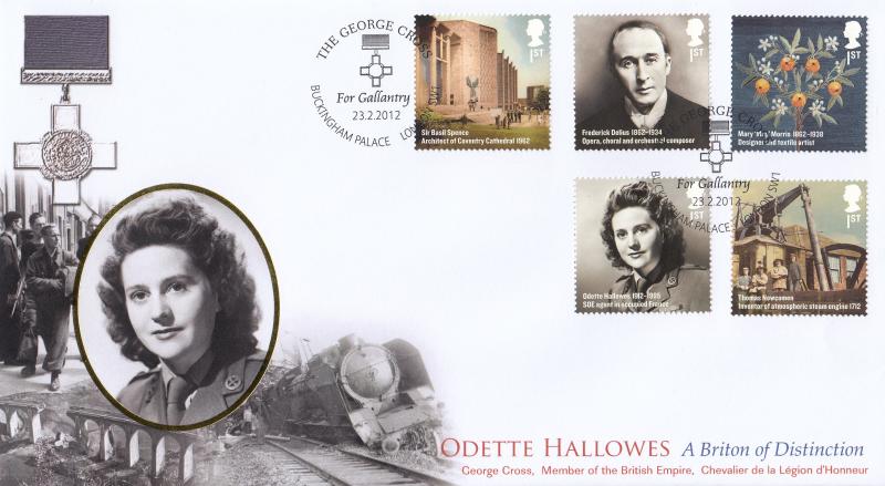 2012 (02) Britons of Distinction - Internet 'The George Cross (Odette Hallowes)' Official