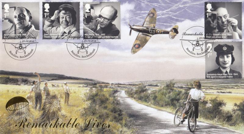 2014 (03) Remarkable Lives - Internet 'Beaulieu & Plomley Close' Official's (Pair)