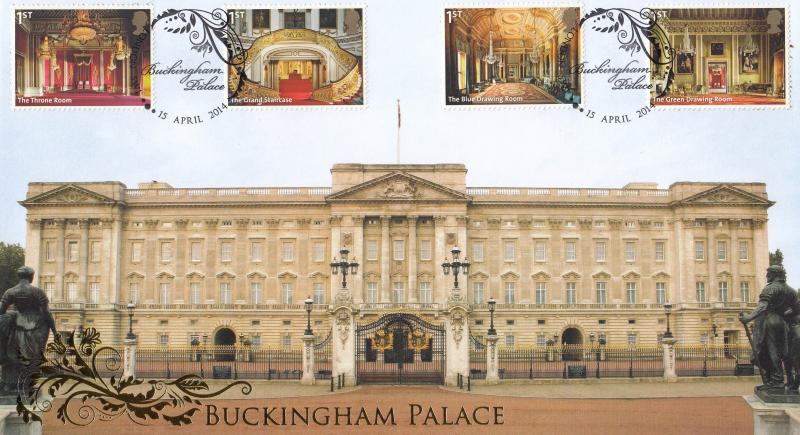 2014 (04) Buckingham Palace (M/S) - Internet 'SW1 Scroll' Official