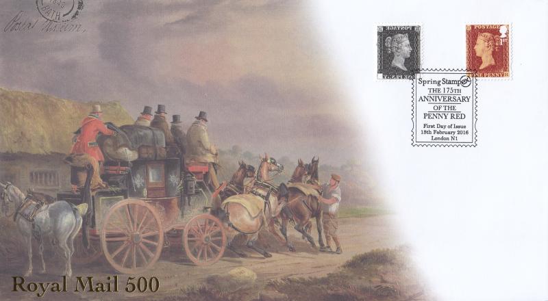 2016 (02) Penny Red (Stamp Book) - Internet 'Spring Stampex' Special