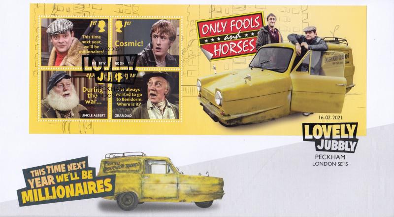 2021 (02) Only Fools and Horses (M/S) - Internet 'Lovely Jubbly, Peckham' Official