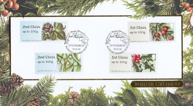 2014 (11) Winter Greenery Post & Go - Internet 'Ivychurch' Official