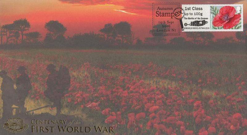 2016 (09) Battle Of The Somme Post & Go - Internet 'Autumn Stampex' Special (s)