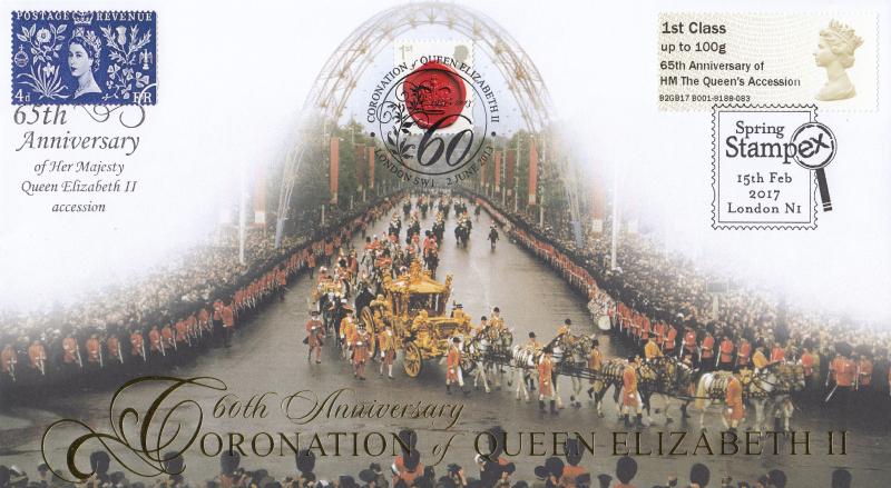 2017 (02) 65th Anniversary of The Queen's Accession Post & Go - Internet 'Spring Stampex' Special (s)