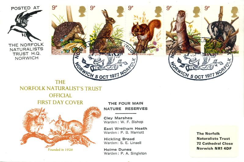 1977 (10) Wildlife - Norfolk Naturalists's Trust Official