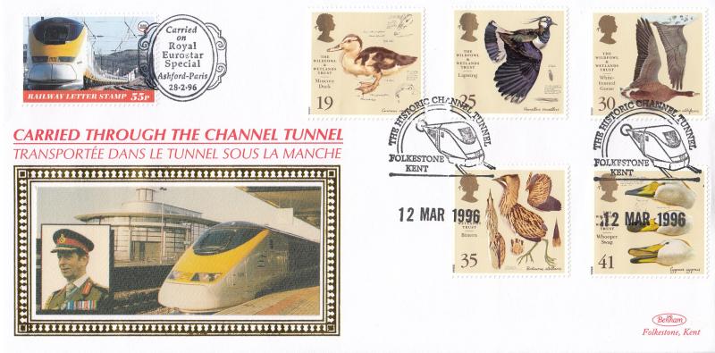 1996 (03) Wildfowl & Wetlands Trust (WWT) - Benham 'Through The Channel Tunnel' Official
