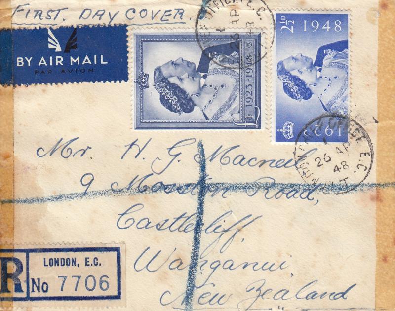 1948 (04) Silver Wedding - Plain - London Chief Office CDS