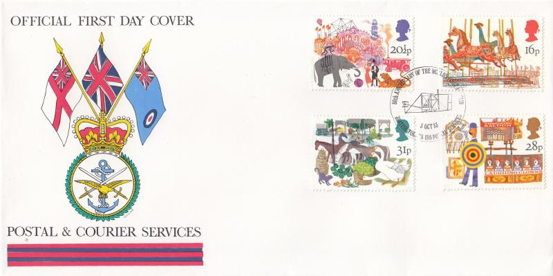 1983 (10) Fairs - Forces Postal & Courier Services BF1815PS 'Alternative' Official