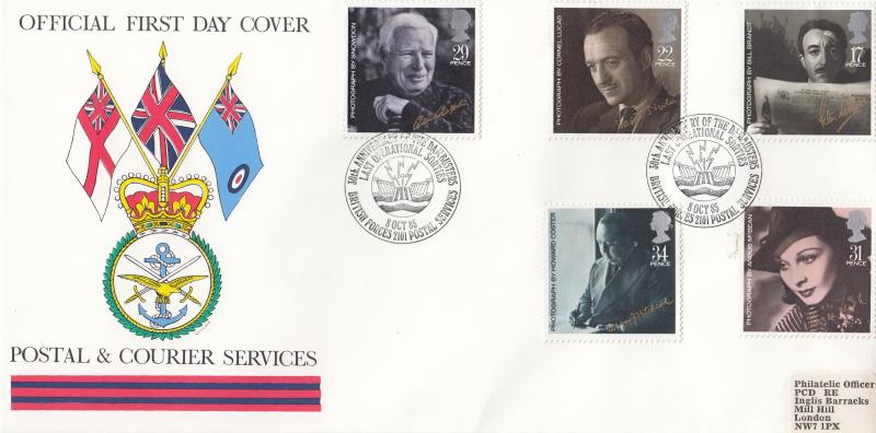 1985 (10) Films - Forces Postal & Courier Services BF2101PS 'Alternative' Official